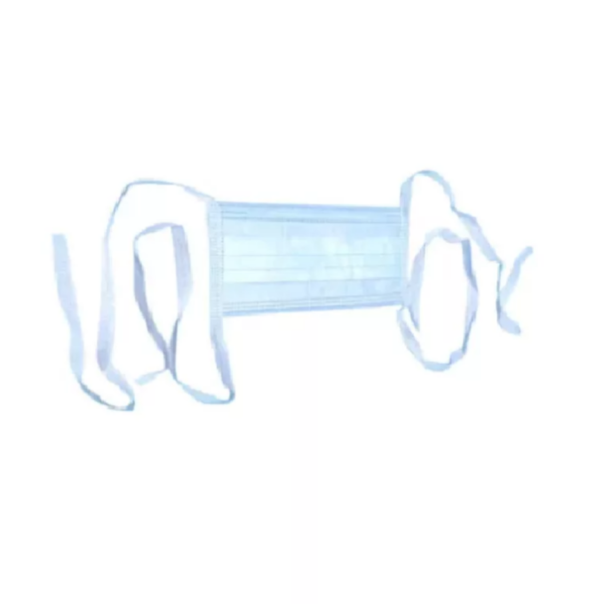 40x Opero szájmaszk ECO - 3 rétegű flíz, megkötős, kék (40x50 db) - Image 2