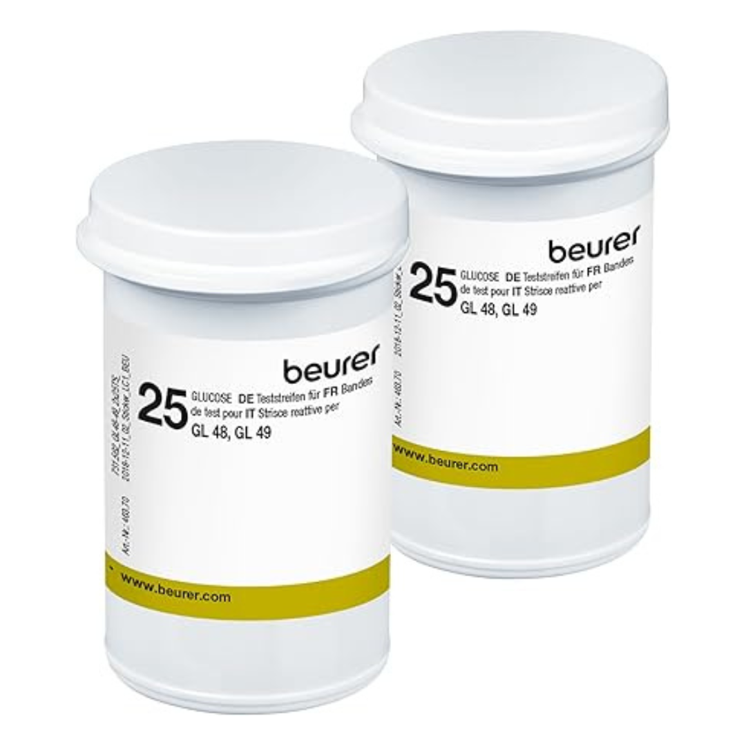 Tesztcsík Beurer GL 48/49 vércukorszint mérőhöz 50 db - Image 2