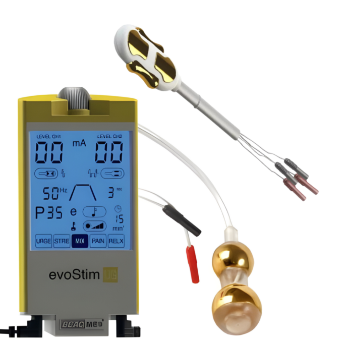 Sokoldalú inkontinencia kezelő szett hüvelyi szondával és EvoStim UG készülékkel