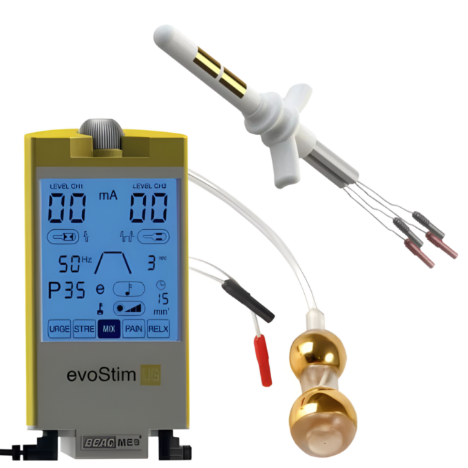 Vaginizmus és inkontinencia kezelő szett hüvelyi szondával és EvoStim UG készülékkel