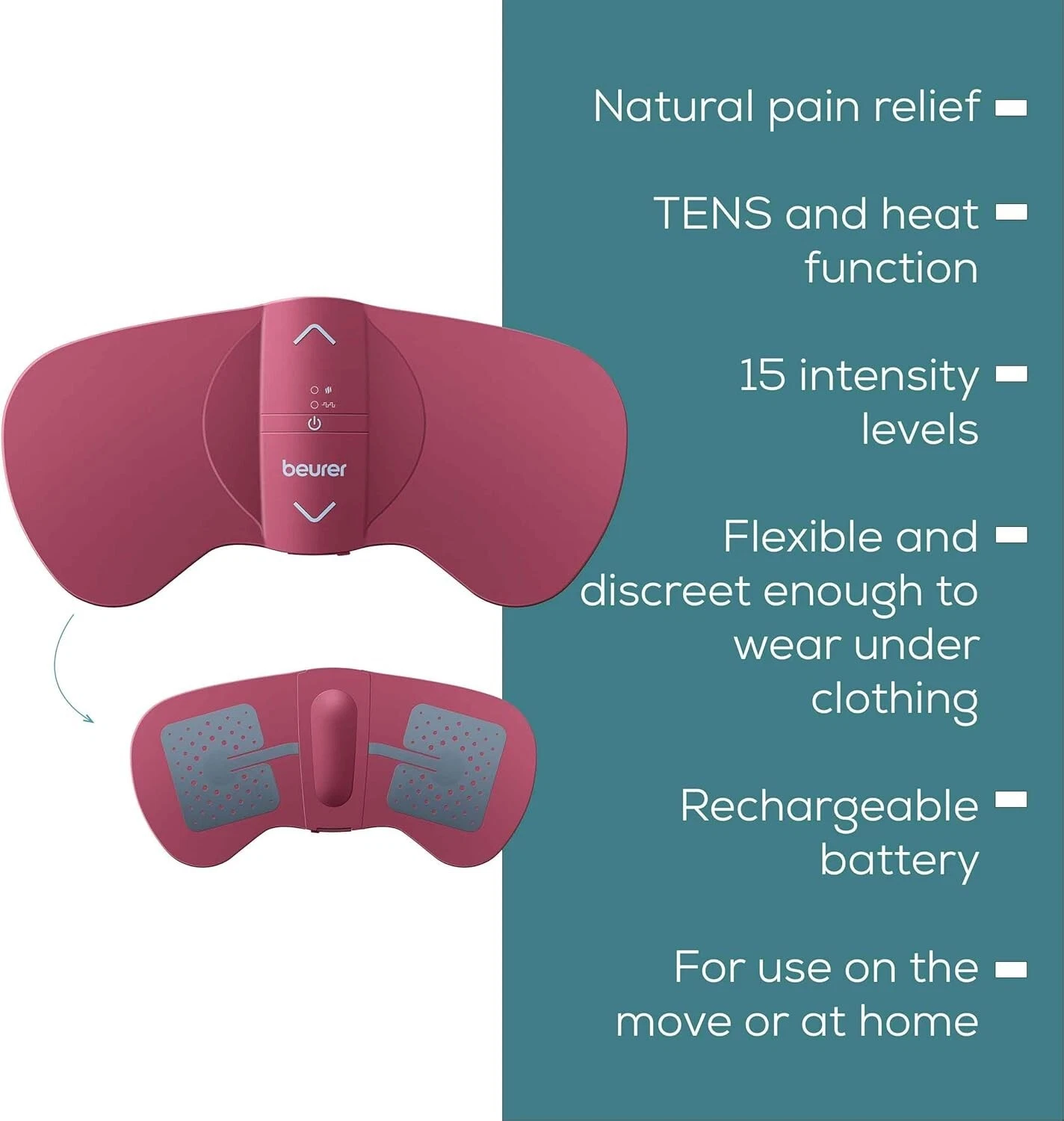 Beurer EM 50 Menstrual Relax TENS + melegítő funkcióval - Image 4